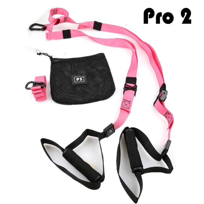 Sangle d'entrainement suspendu réglable - Kit fitness pour musculation